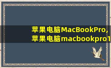 苹果电脑MacBookPro,苹果电脑macbookpro13.3寸